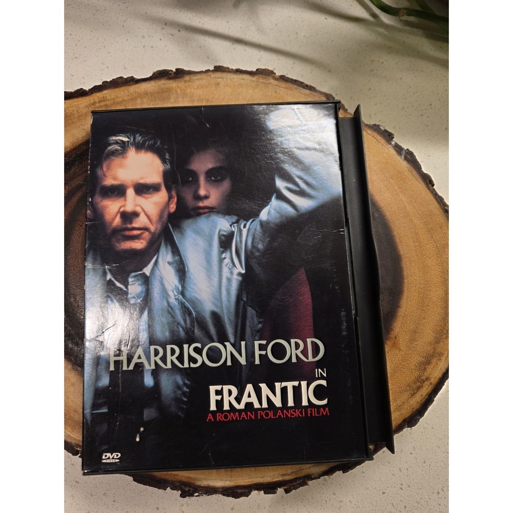 Roman Polanski's Frantic w/ Harrison Ford (Snap Case, DVD, 1998, Warner Bros)